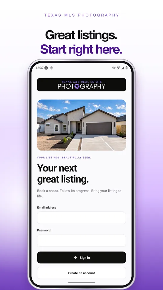 Texas MLS Photography: screen 2 from the official Google Play listing